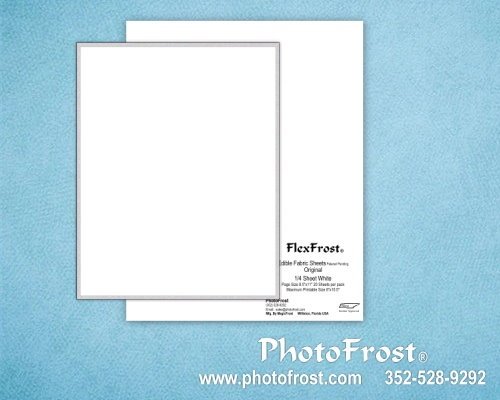 FlexFrost® Tiffany Edible Fabric Sheets 8x11 20/pkg